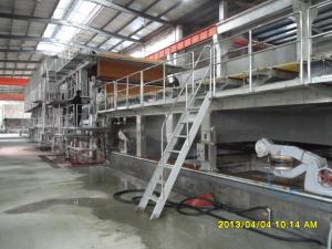 2011年2月，嵊州天宇紙業(yè)4000/350普瓦紙機(jī)順利出紙